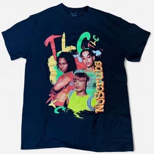 90s TLC Band T-shirt w Logo